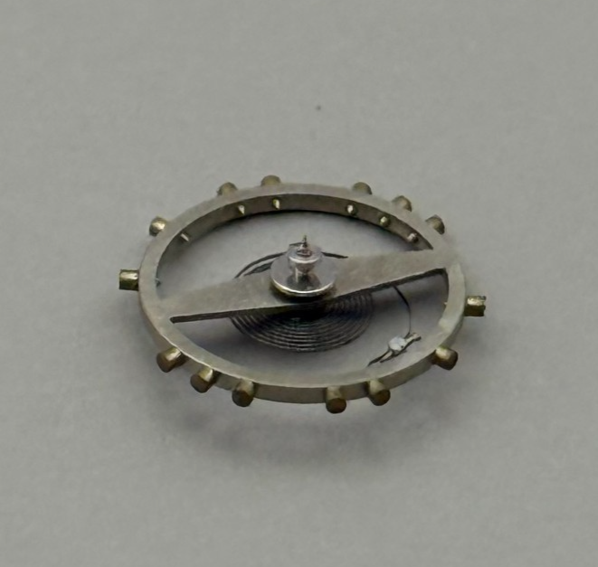 ETA 1080 Balance Wheel Complete And Spring Inca Renata Watch Movement Parts NOS 