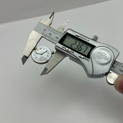 23.6mm Unidentified Sub Seconds Trench Watch Movement Manual Wind PARTS SPARES