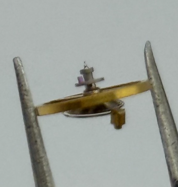 BFG 927 Balance Wheel Complete And Spring 6¾-8’’’ 1512 M Watch Movement Parts 