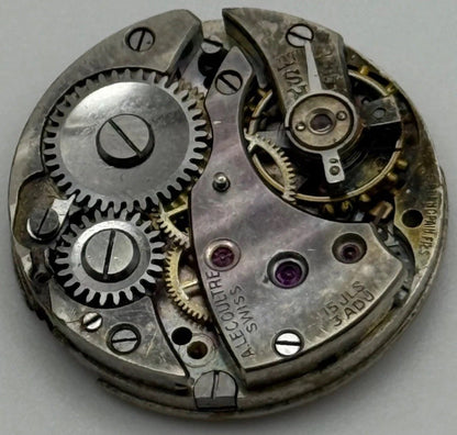 A Lecoultre E Blancpain Fils Watch Movement Manual Vintage Swiss Parts 21.5mm