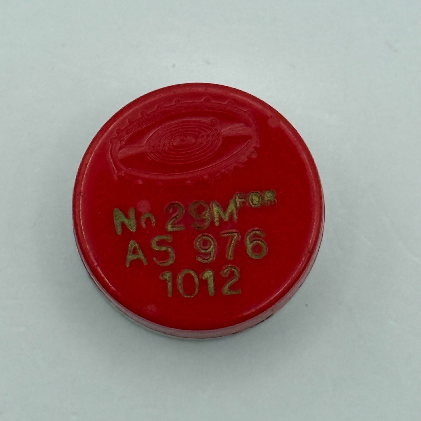 AS 976 1012 Balance Wheel Complete And Spring  29 M Watch Movement Parts NOS