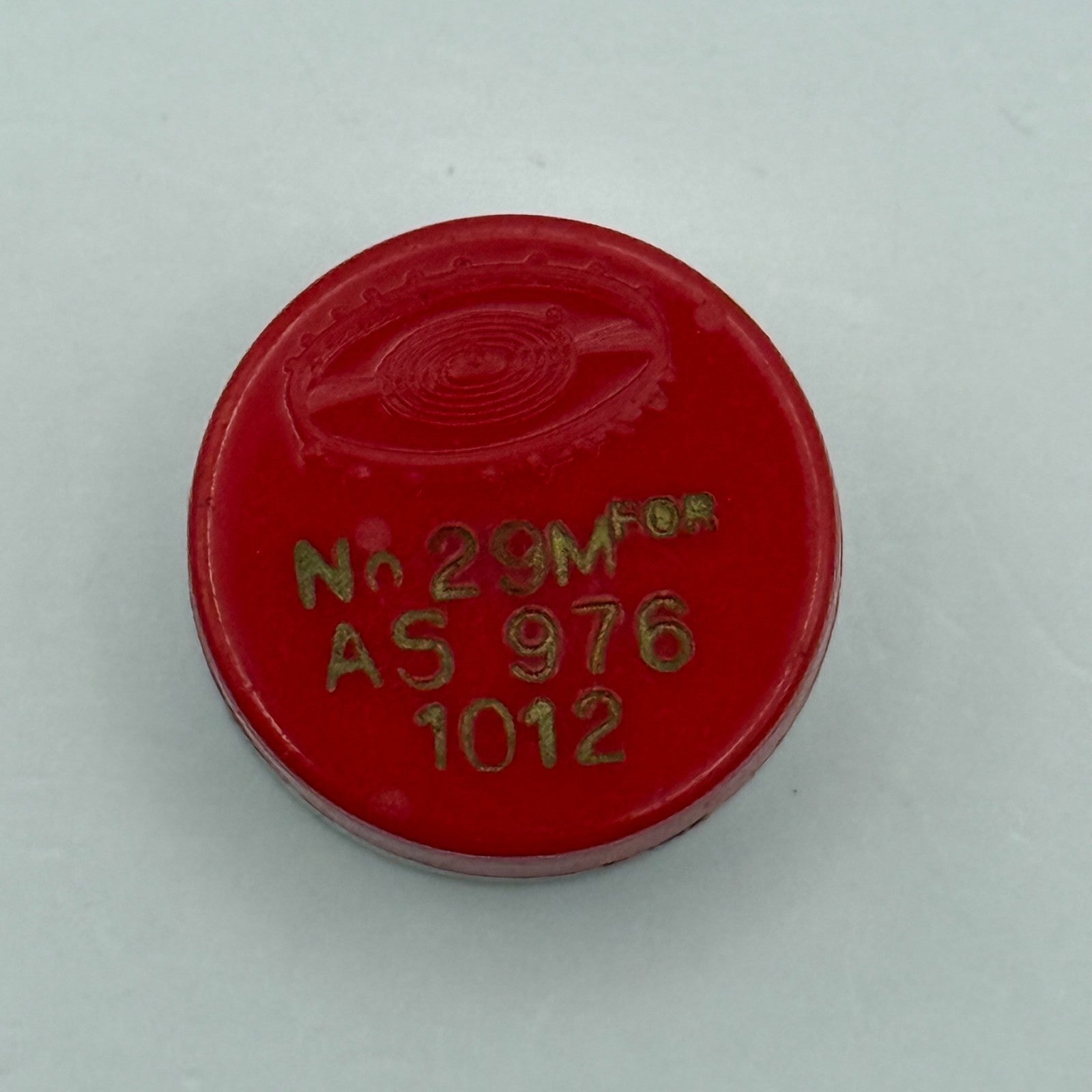 AS 976 1012 Balance Wheel Complete And Spring  29 M Watch Movement Parts NOS