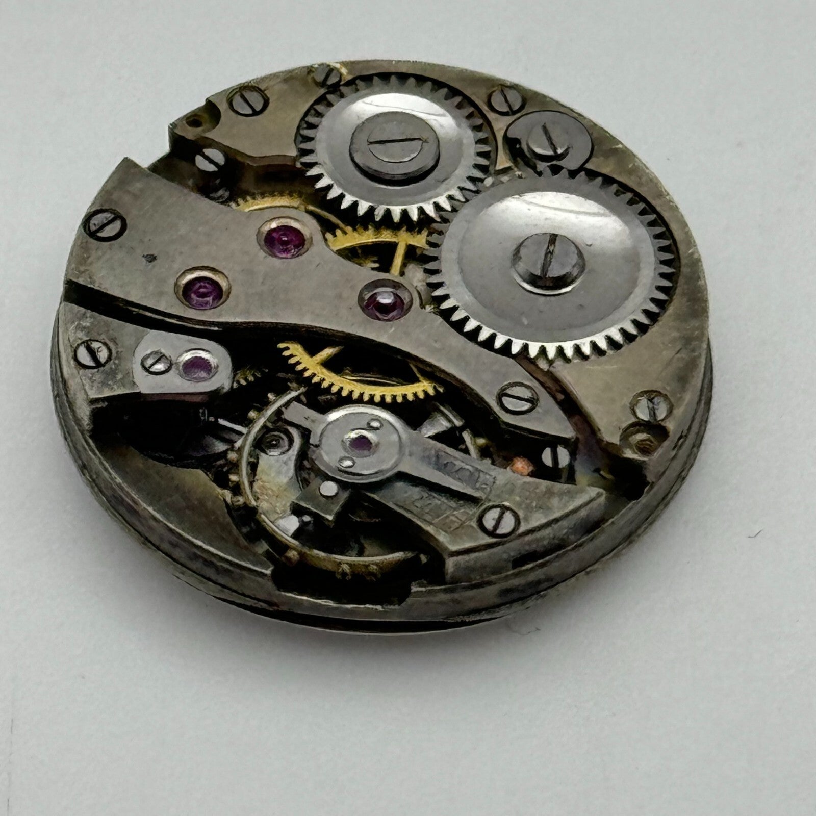 22mm Sir John Bennett London Trench Watch Movement Manual Wind Swiss FOR PARTS