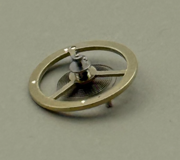 EB 1333 Balance Wheel Complete And Spring  8¾’’’ 118 Watch Movement Parts NOS