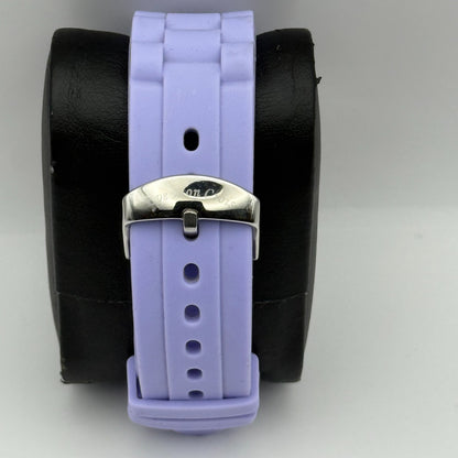 Eve Mon Crois Ladies Quartz Watch Subdial Crystal Accents Japan Working 40mm