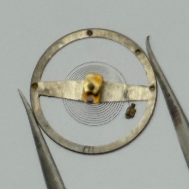 EB 1229 Balance Wheel Complete And Spring  Special Watch Movement Parts NOS