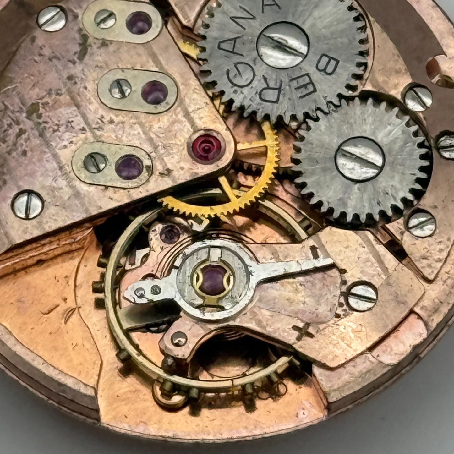 ETA 2391 Watch Movement Bergana Manual Wind Vintage Parts Repair Spares 26mm