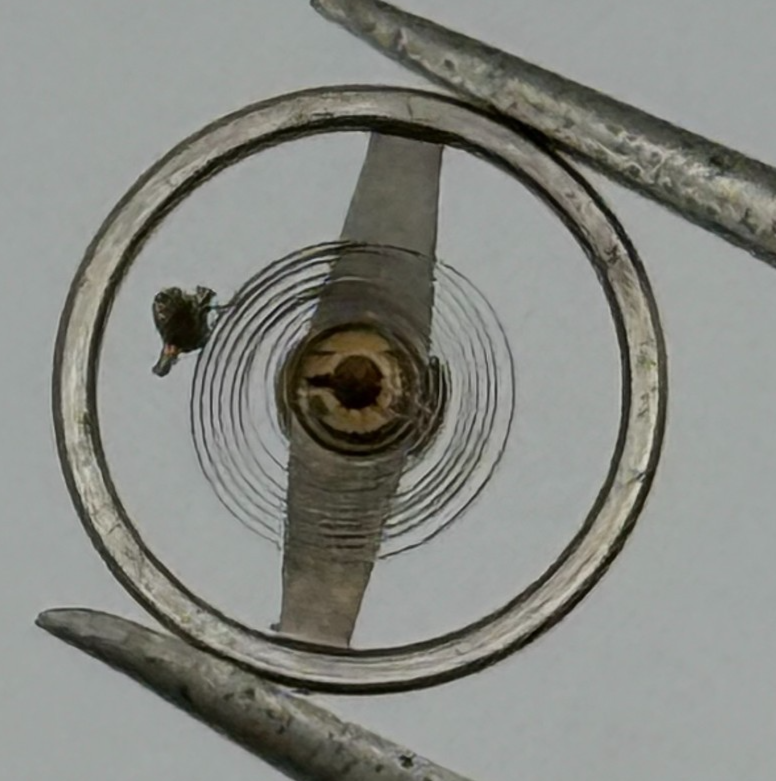 EB 1226 Balance Wheel Complete And Spring  8¾’’’ Special Watch Movement Parts 