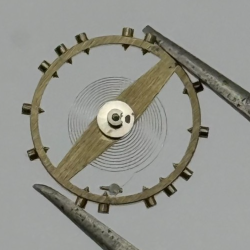 FHF 70 Balance Wheel Complete And Spring 10 1/2’’’ 201 M Watch Movement Parts