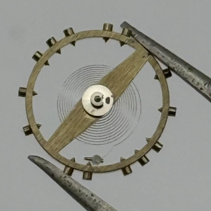 FHF 70 Balance Wheel Complete And Spring 10 1/2’’’ 201 M Watch Movement Parts