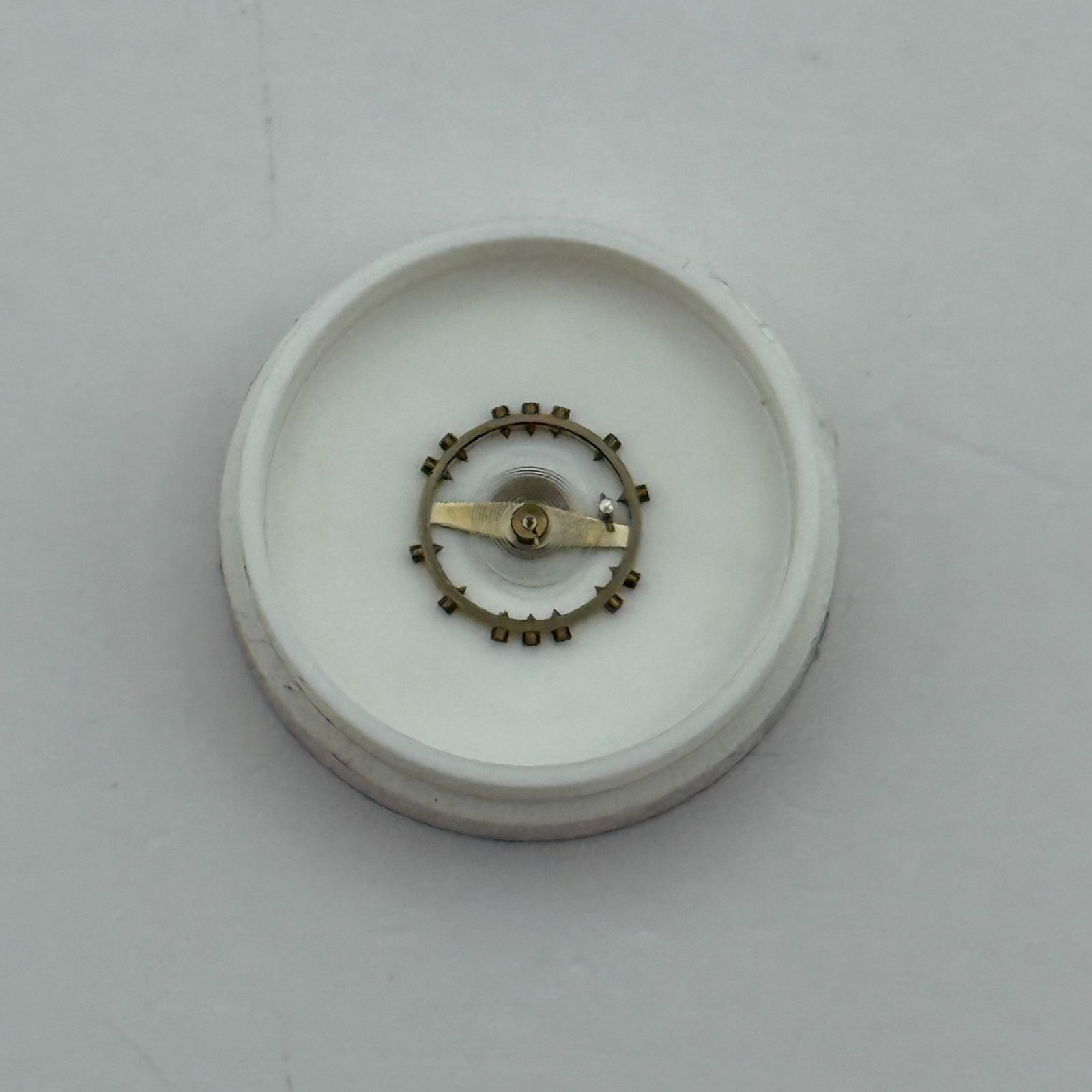 ETA 2410 Balance Wheel Complete And Spring 6 3/4’’’ 1059 M Watch Movement Parts