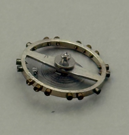 FHF 250 Balance Wheel Complete And Spring  8¾’’’ 172 Watch Movement Parts NOS