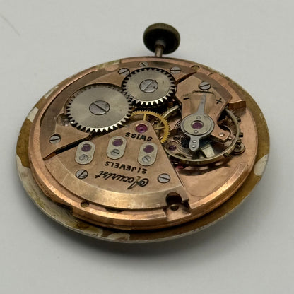 ETA 2409 Watch Movement Running Accurist Date Manual Wind Vintage Parts 25.8mm