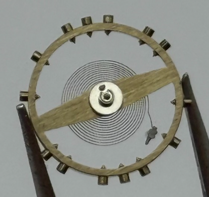 FHF 25 Balance Complete Inca Renata 566 Watch Movement Parts Vintage NOS