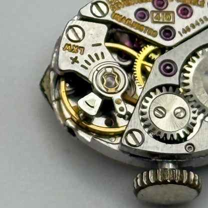 Longines 410 Watch Movement Running Manual Wind Vintage Swiss Parts 12.9mm