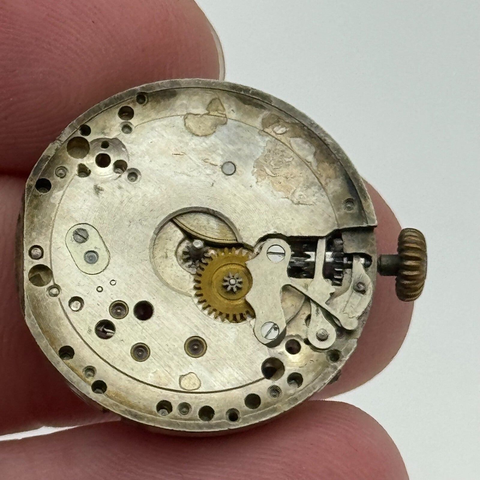 23.6mm Running Craven High Grade 15 Loose Trench Watch Movement Manual Wind PART