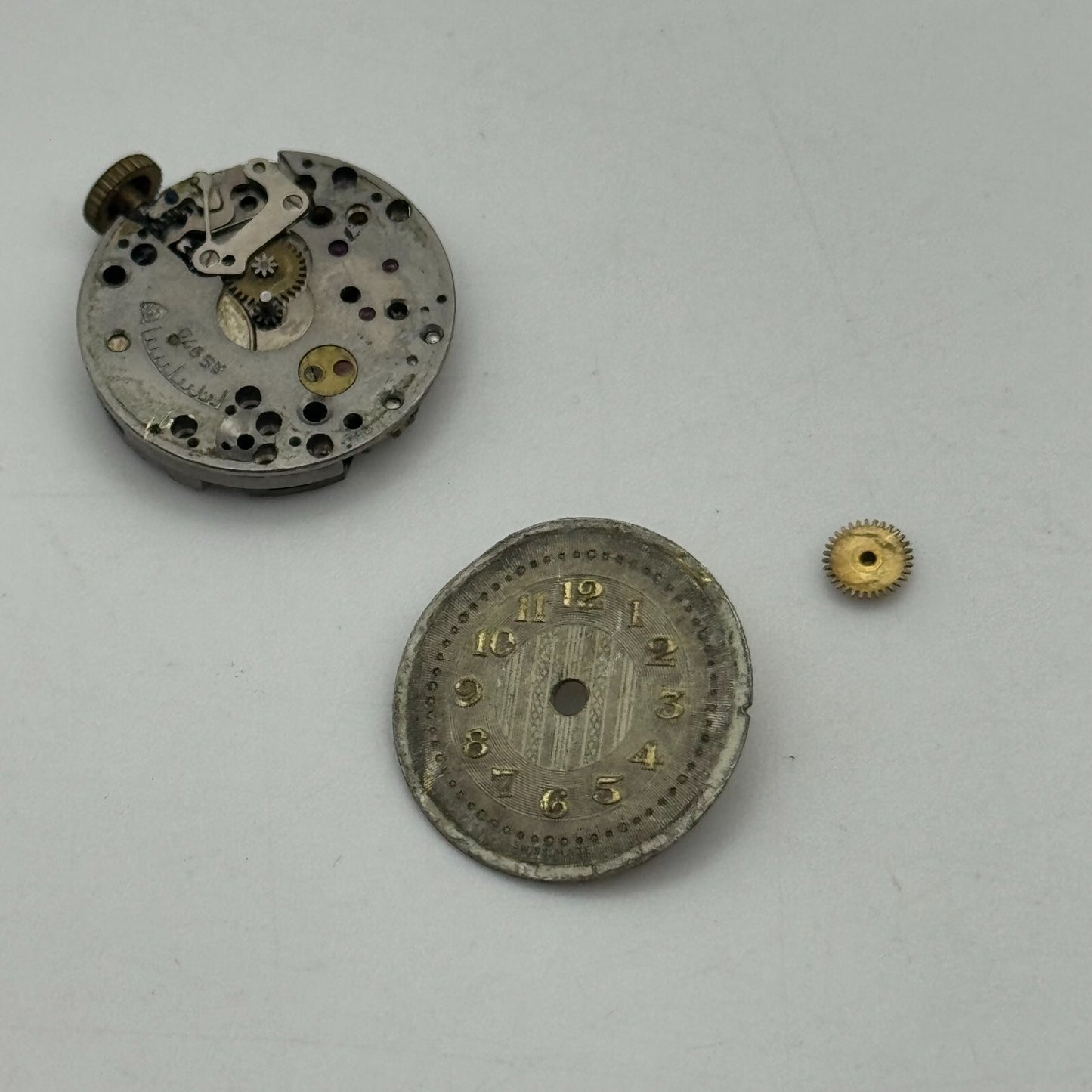19.7mm Luvex AS 970 A Schild Manual Wind Swiss Watch Movement PARTS SPARES