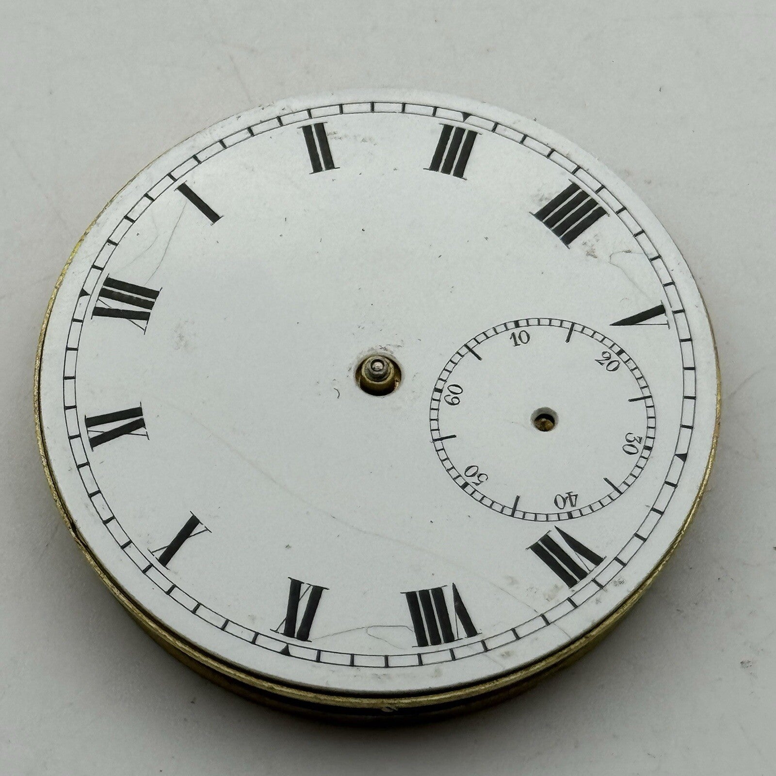 43mm Manual Wind Interesting Vertex Pocket Watch Movement Dial FOR PARTS
