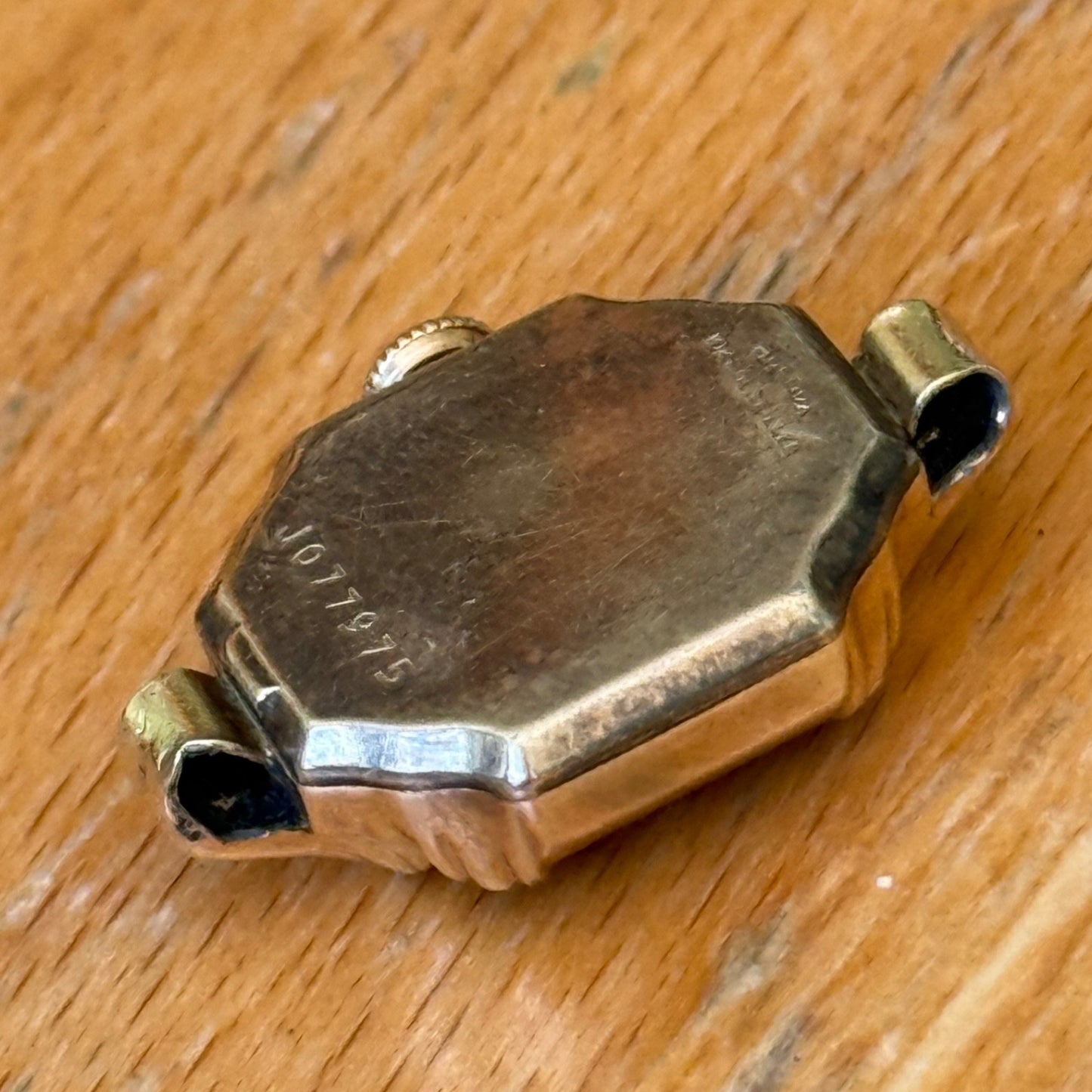 16mm Vintage Bulova 6BA Swiss 10k Gold Filled Manual Ladies Wind Watch PARTS