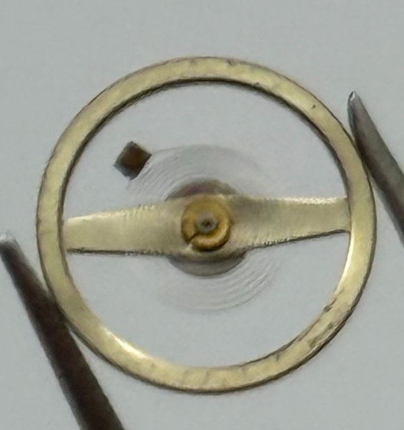 Amida 562 Balance Wheel Complete And Spring  8¾’’’ 874 Watch Movement Parts NOS