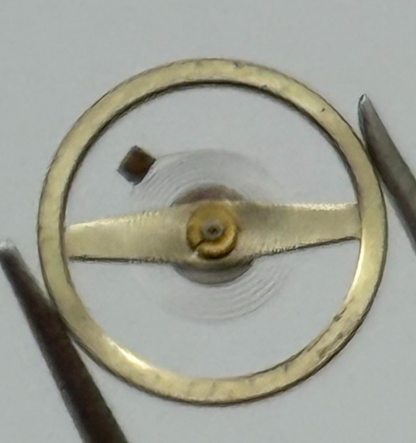 Amida 562 Balance Wheel Complete And Spring  8¾’’’ 874 Watch Movement Parts NOS