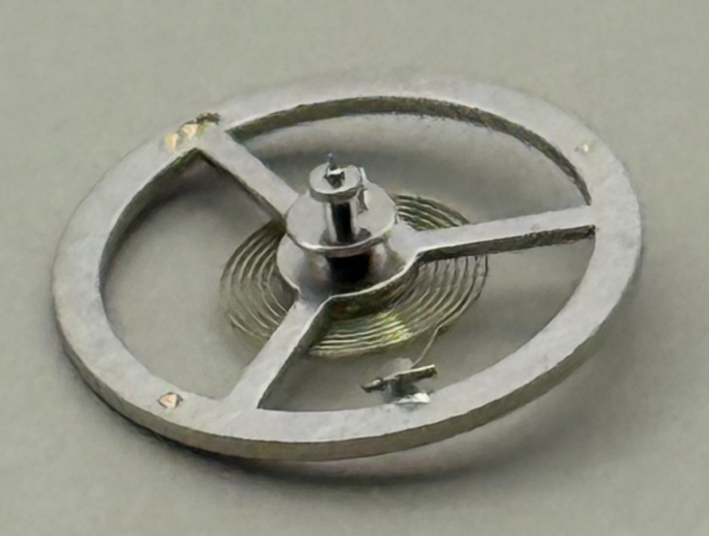 Balance Wheel Complete And Spring Renata Watch Movement Parts NOS 