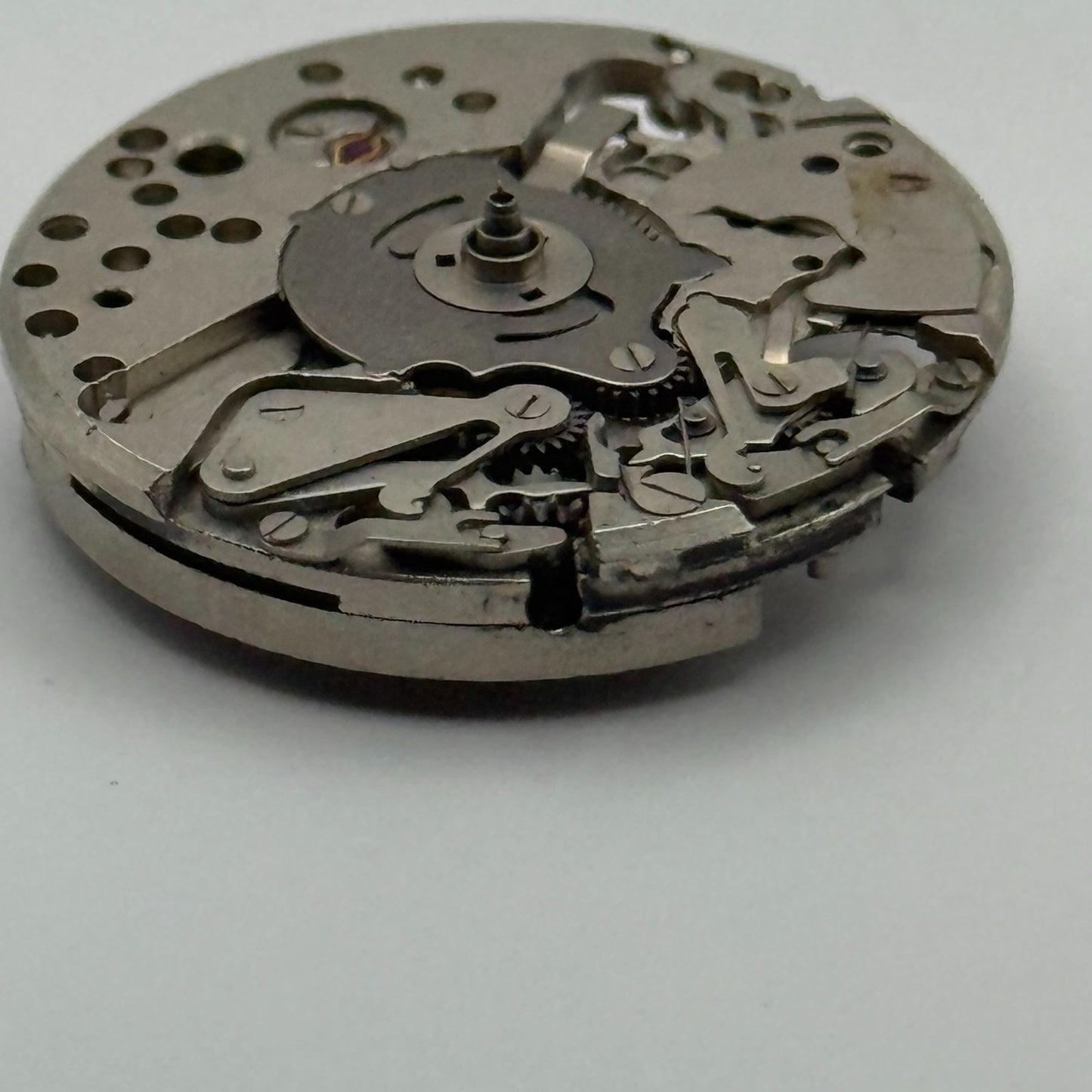 Soviet Poljot ? Alarm Watch Movement Manual Wind Vintage 18 Jewels Parts 26.6mm