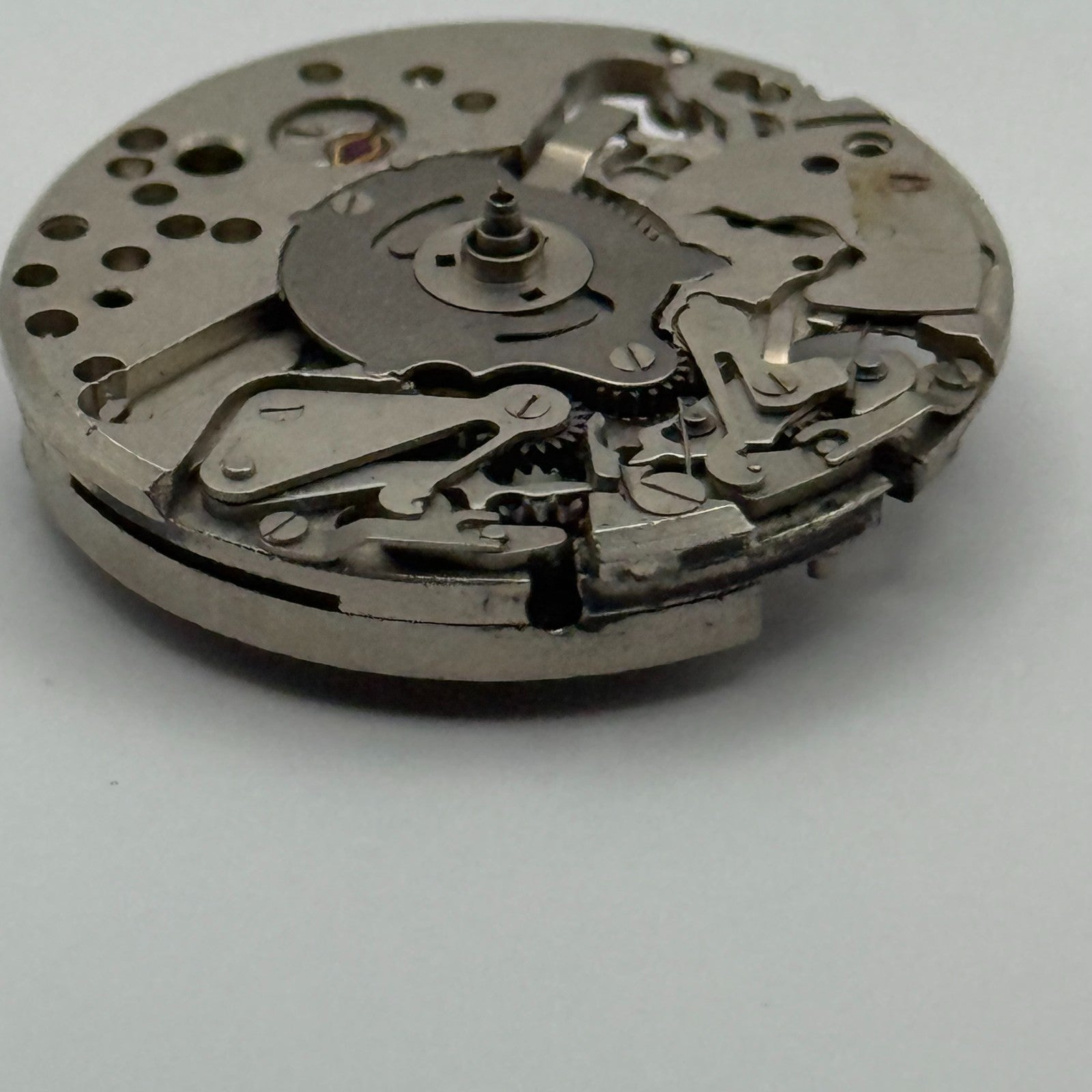 Soviet Poljot ? Alarm Watch Movement Manual Wind Vintage 18 Jewels Parts 26.6mm