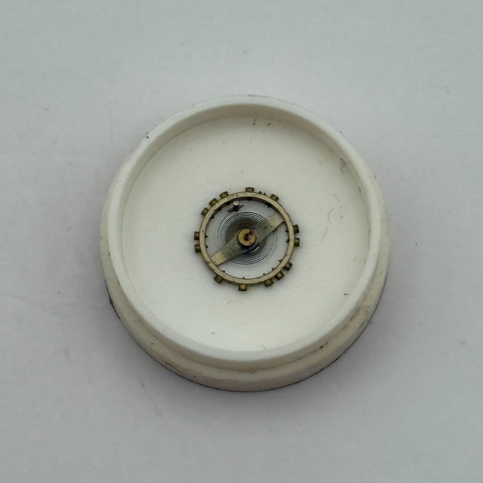 AS 976 1012 Balance Wheel Complete And Spring  29 M Watch Movement Parts NOS