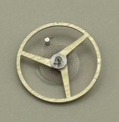 AS 1900 1906 Balance Wheel Complete And Spring Ord + Inca 1577 M Watch Parts NOS