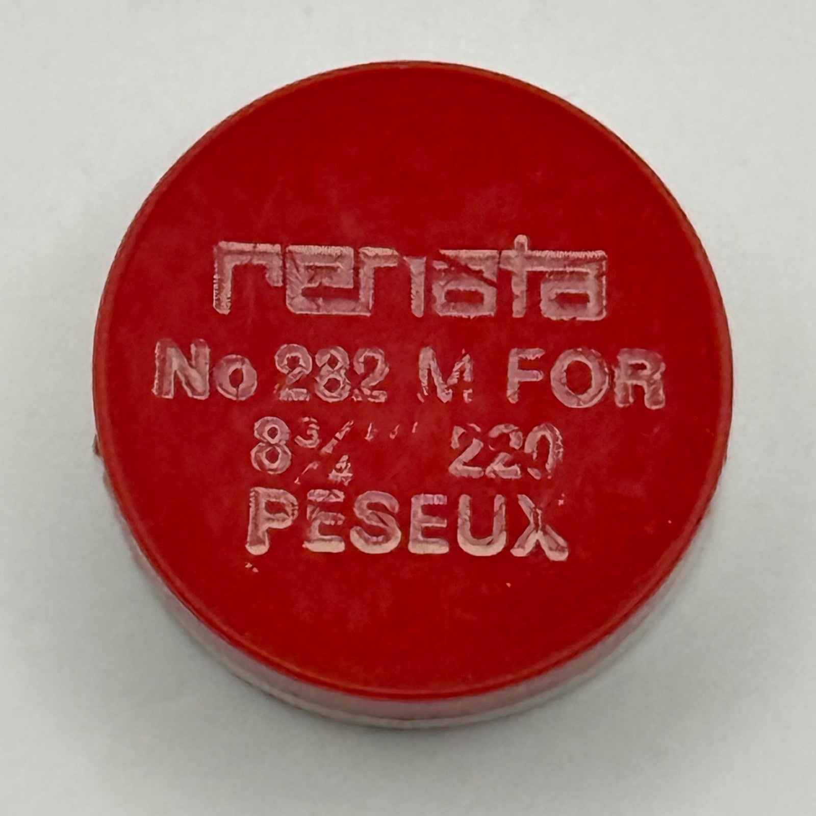 Peseux 220 Balance Wheel Complete And Spring 8 3/4''' 282 M Watch Movement Parts