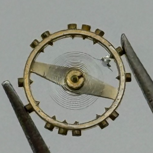 AS 976 1012 Balance Wheel Complete And Spring  29 M Watch Movement Parts NOS