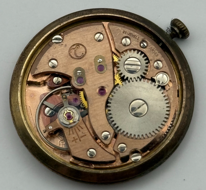 FHF 72 Watch Movement Excalibur Manual Wind Vintage Swiss Parts Repair 31mm
