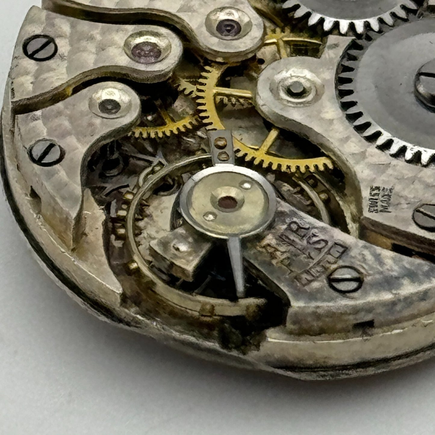 23.6mm AS A Schild 15 Jewels Nice Dial Manual Wind Swiss Watch Movement PARTS