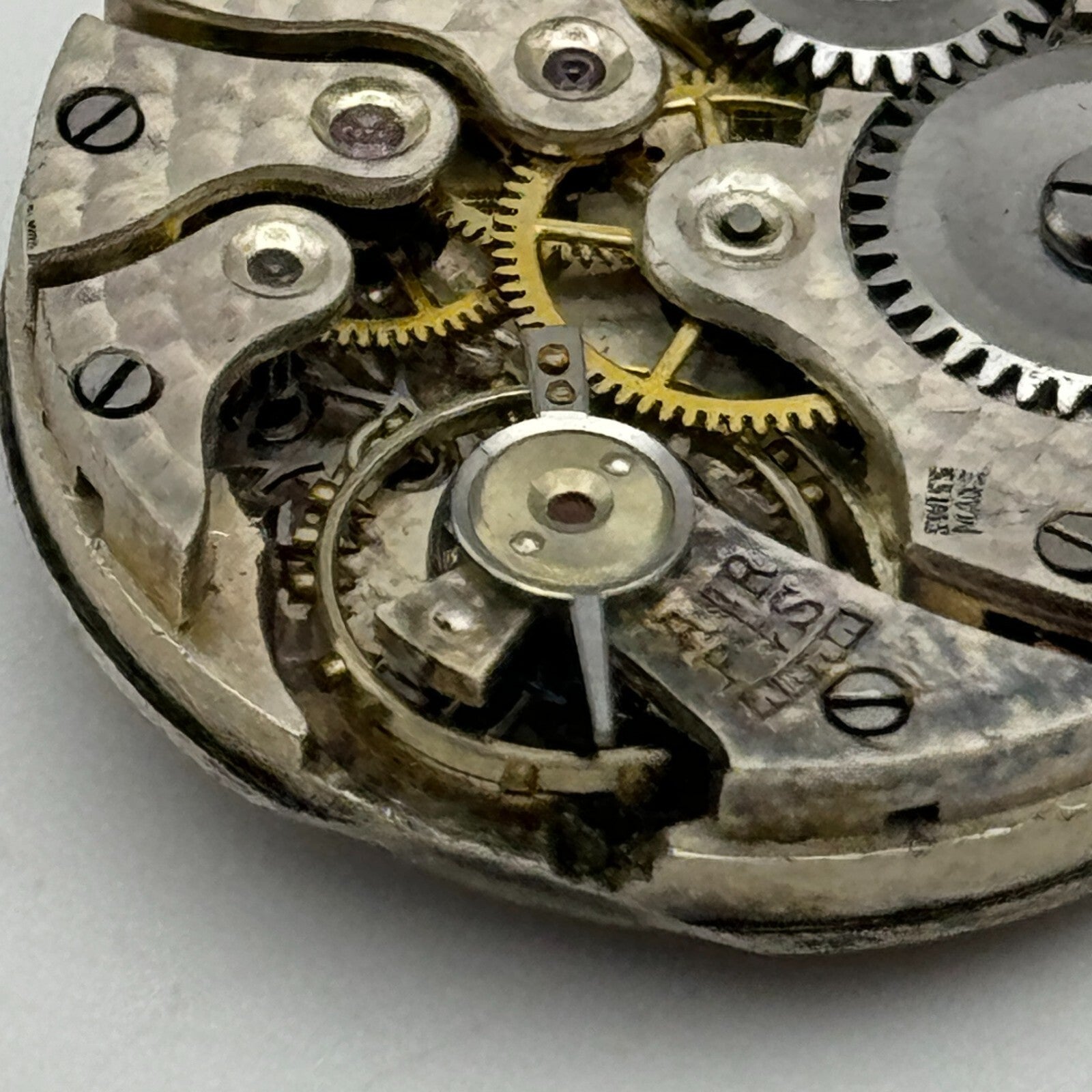 23.6mm AS A Schild 15 Jewels Nice Dial Manual Wind Swiss Watch Movement PARTS