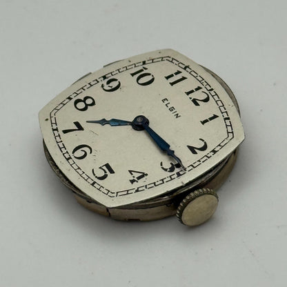 1926 Vintage 10/0s Elgin 447 Model 4 American Watch Movement PARTS REPAIR SPARES