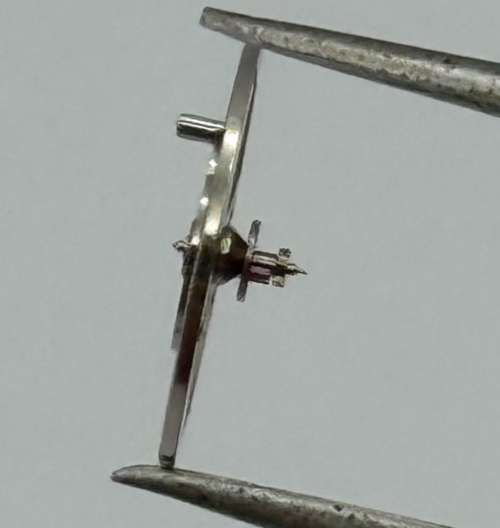 EB 8021 Balance Wheel Complete And Spring 10 1/2’’’ 1253 Watch Movement Parts