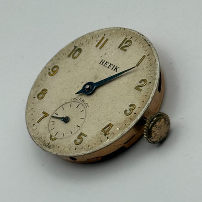 FHF 70 Watch Movement Hefik Running Manual Wind Vintage Parts Repair 23.5mm