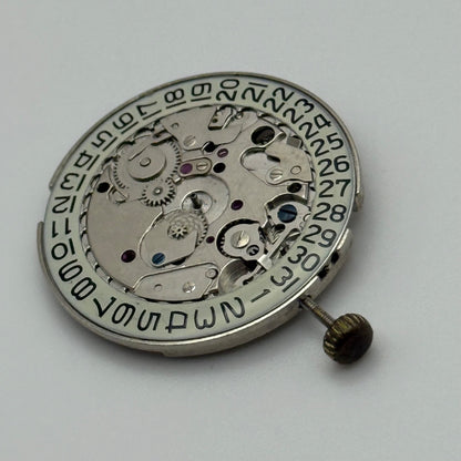 Forster FB 222 Watch Movement Automatic Vintage Swiss Date Parts Repair 25.9mm