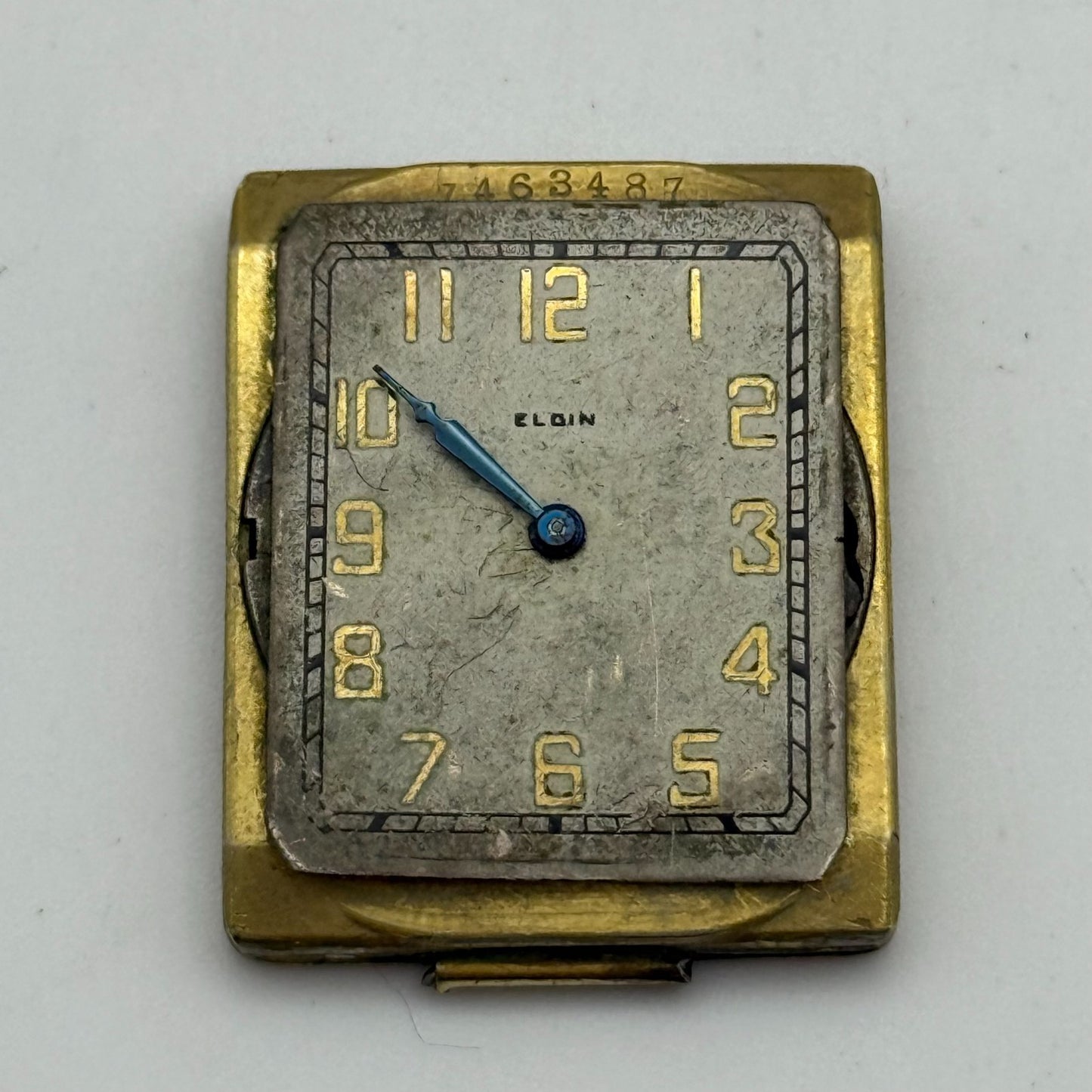 1928 Vintage 10/0s Elgin 447 Model 4 American Watch Movement PARTS REPAIR