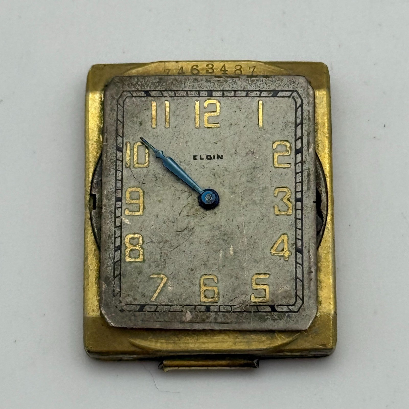 1928 Vintage 10/0s Elgin 447 Model 4 American Watch Movement PARTS REPAIR