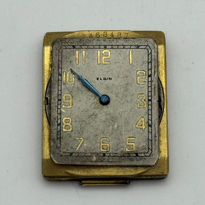 1928 Vintage 10/0s Elgin 447 Model 4 American Watch Movement PARTS REPAIR