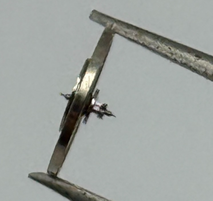 ETA 2485 Balance Wheel Complete And Spring 1379 M Watch Movement Parts 