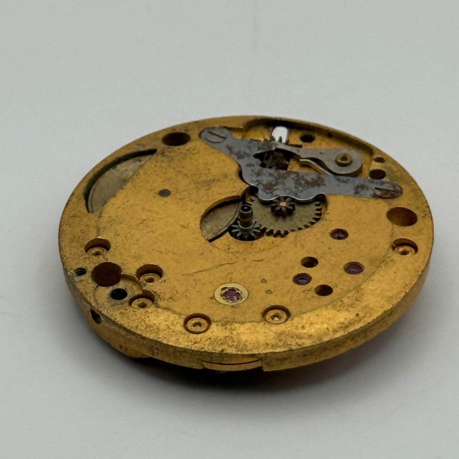 Smiths De Luxe 60464e Cal 85 Watch Movement Manual Wind Vintage Parts 26.9mm