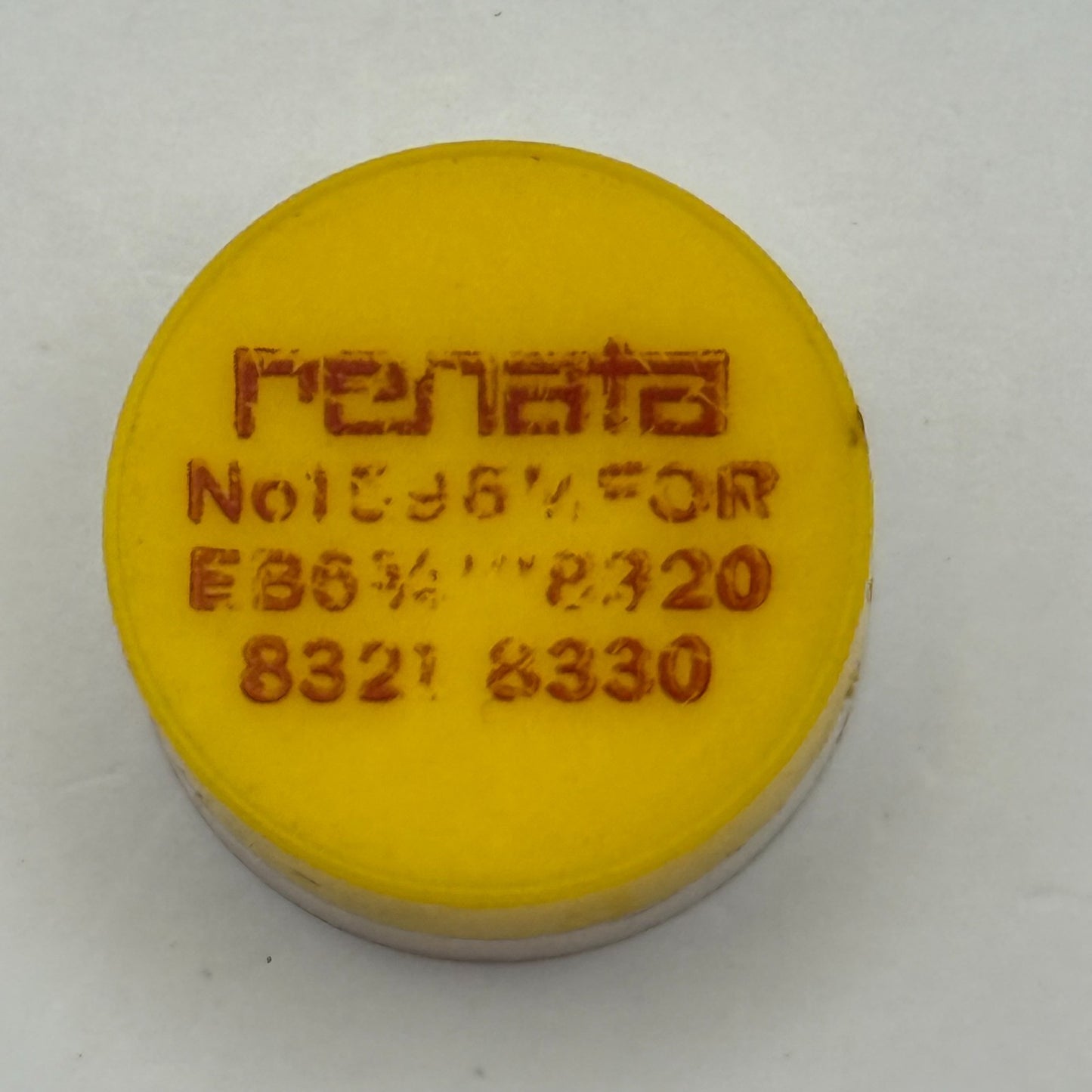 EB 8320 8321 8330 Balance Wheel Complete And Spring 6¾’’’ 1596 M Watch Movement