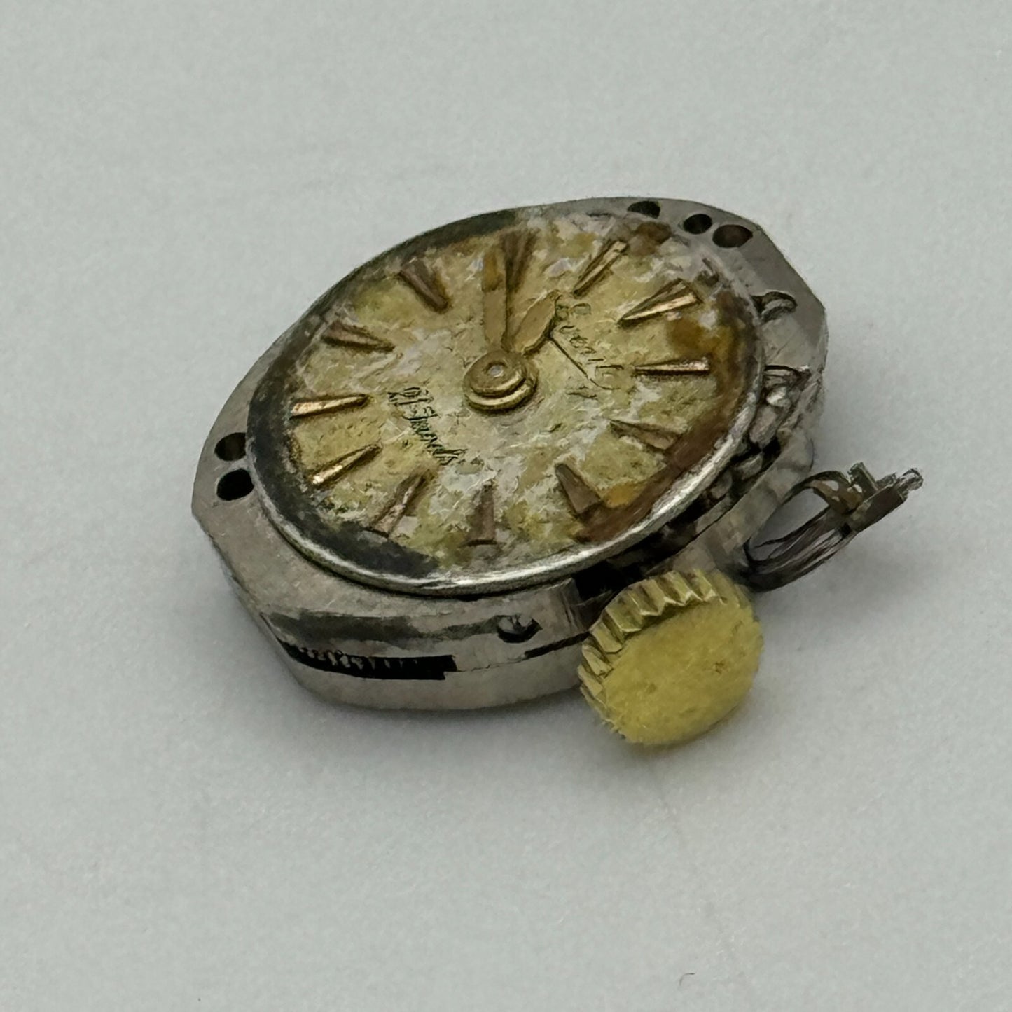 12.9mm Ladies Everite AS 1677 A Schild Manual Wind Swiss Watch Movement PARTS