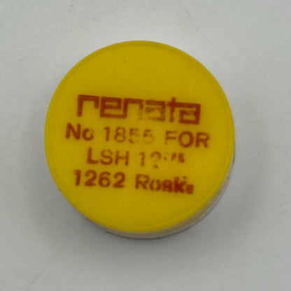 LSH 1262 Balance Wheel Complete And Spring  1855 Watch Movement Parts NOS