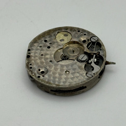 21.4mm Unidentified Interesting 15 Jewels Manual Wind Swiss Watch Movement PART