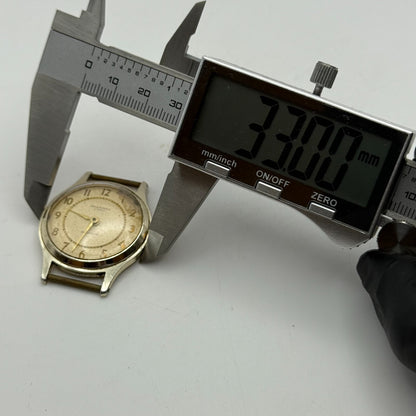 33mm Men’s Vintage Ingersoll Shockproof A4 Great Britain Watch PARTS REPAIR