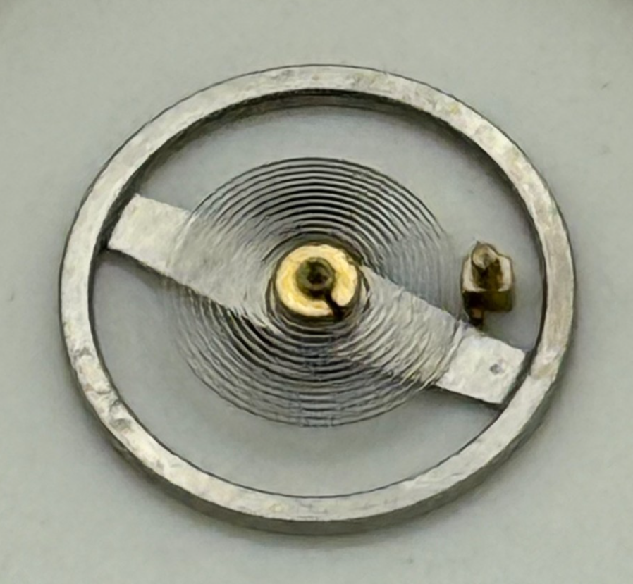 Special 1225 Balance Wheel Complete And Spring  8¾’’’ Watch Movement Parts NOS